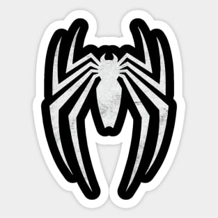 white spider Sticker